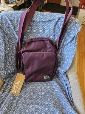 Eddie Bauer Small Crossbody Bag - Plum